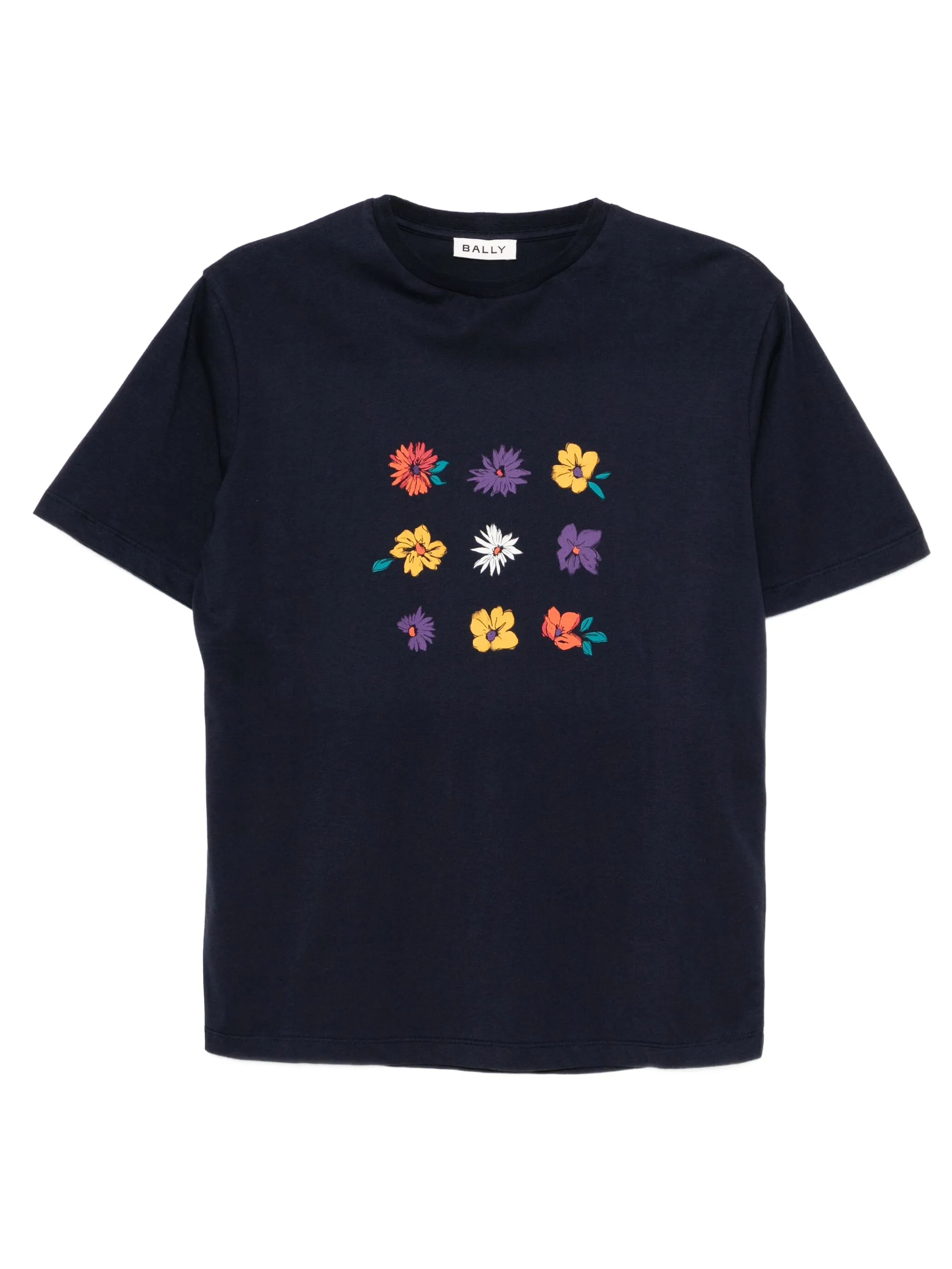 

Футболка с принтом Bally, синий