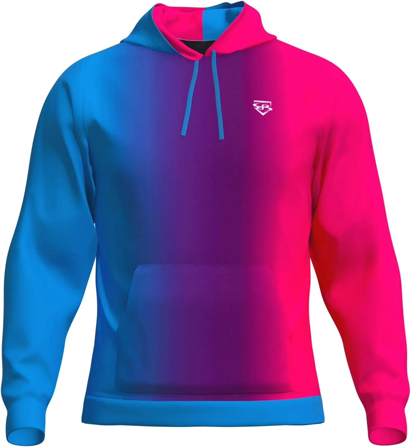 

Boombah мужской Supreme Tech Fleece худи, спортивный, с мягкой внутренней отделкой, легкий и теплый — Cotton Candy