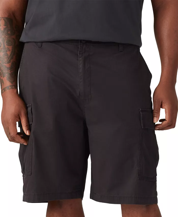 

Мужские шорты Big & Tall Carrier длиной 10 дюймов Levi's, черный