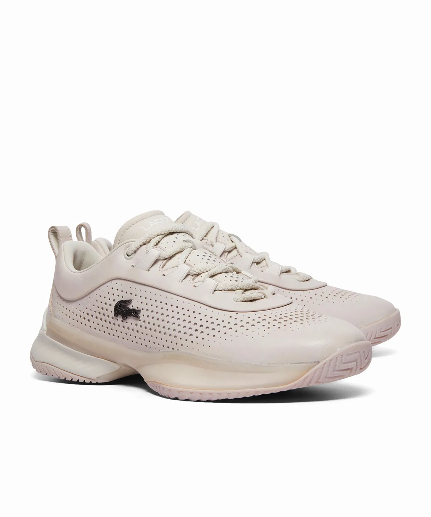 Мужские белые кроссовки из премиум-кожи AG-LT PREMIUM 125 2 SMA LACOSTE