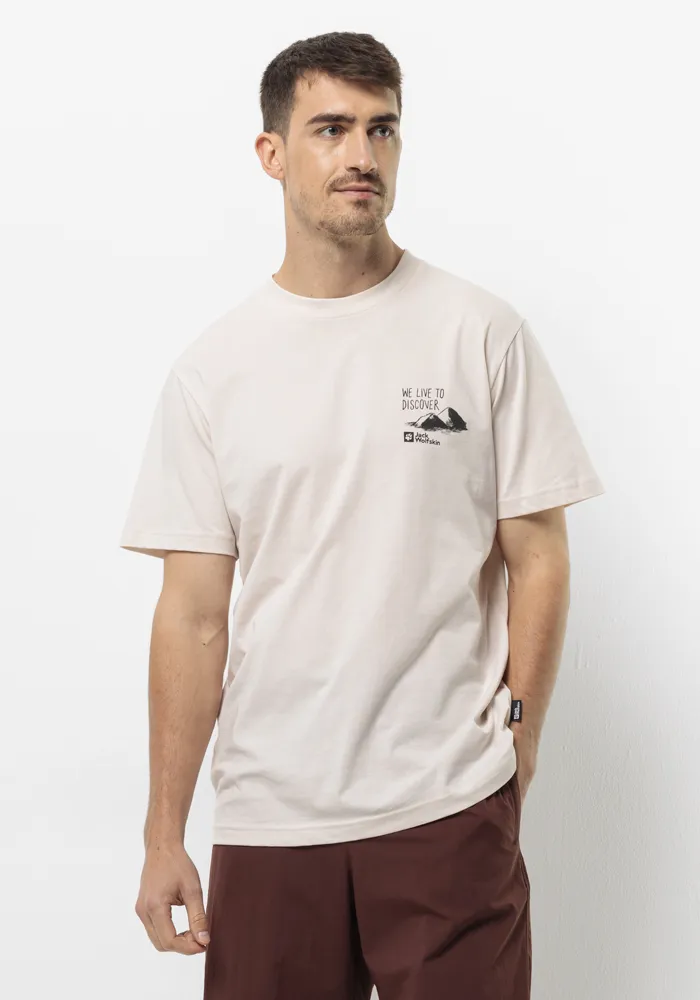 

Футболка Jack Wolfskin "DISCOVER T M", цвет Sea-Shell