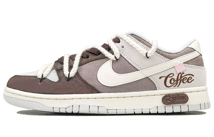 

Кроссовки Nike Dunk Skateboard Shoes Men Low-Top Brown/Gray