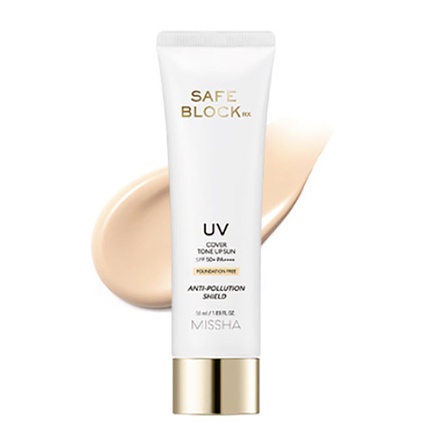 

Safe Block Rx Cover Tone Up Sun Spf50+ Pa++++ 50 мл, Missha