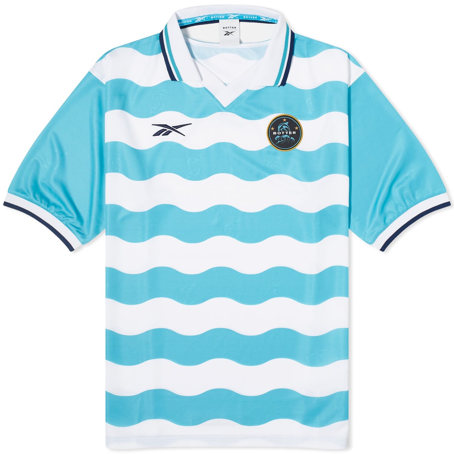 

Лонгслив Botter X Reebok Football Top, цвет Scuba Pop & White