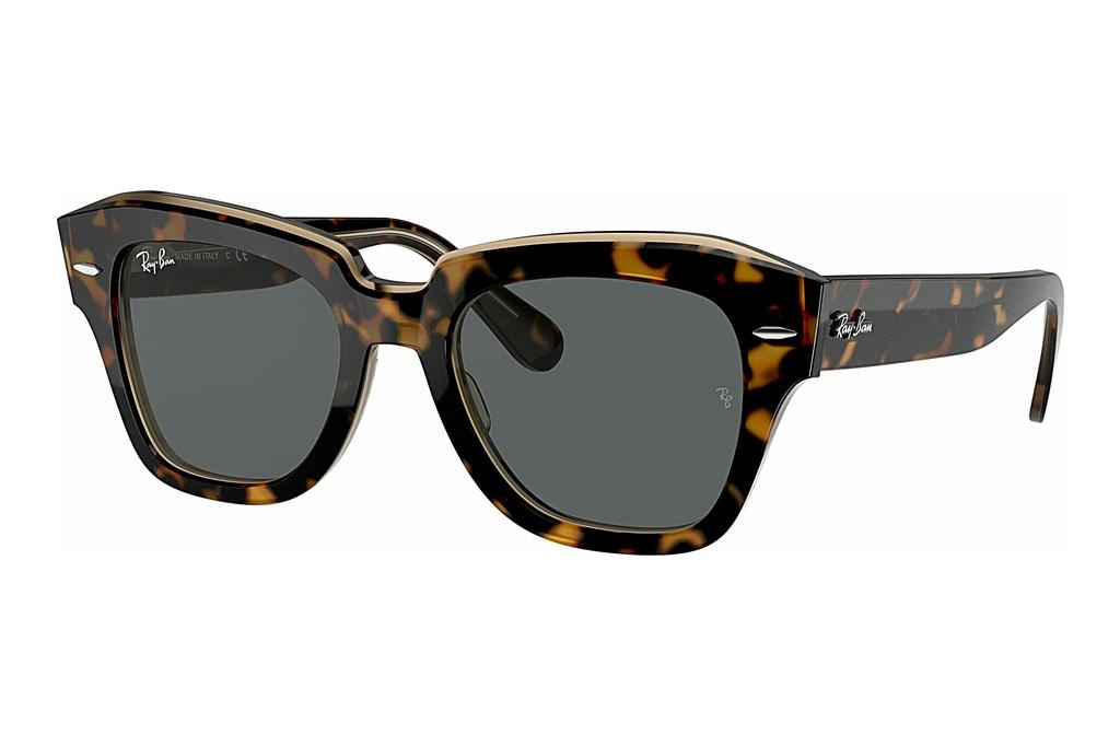 

Солнцезащитные очки унисекс RB2186 RAY-BAN, havana on transparent brown