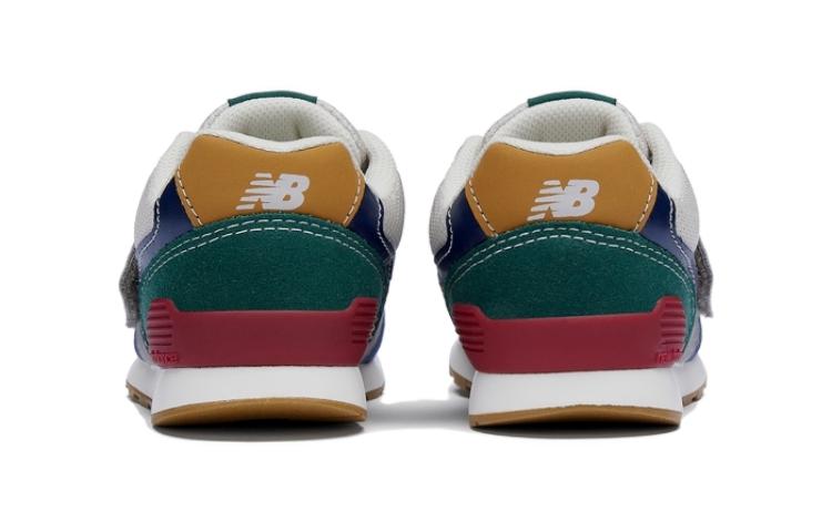 New Balance 996 Дышащие Амортизирующие Низкие Кроссовки для Малышей Серый Голубой — фото 4