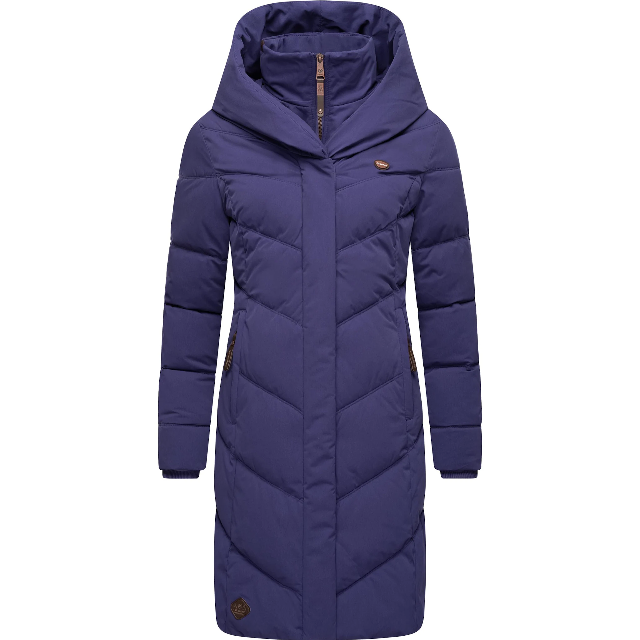 

Стеганое пальто Ragwear "Наталка", стильная, стеганая зимняя парка с капюшоном на подкладке, фиолетовый