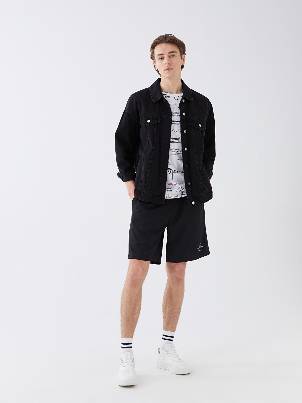 

Мужские шорты-бермуды Slim Fit LCW ECO