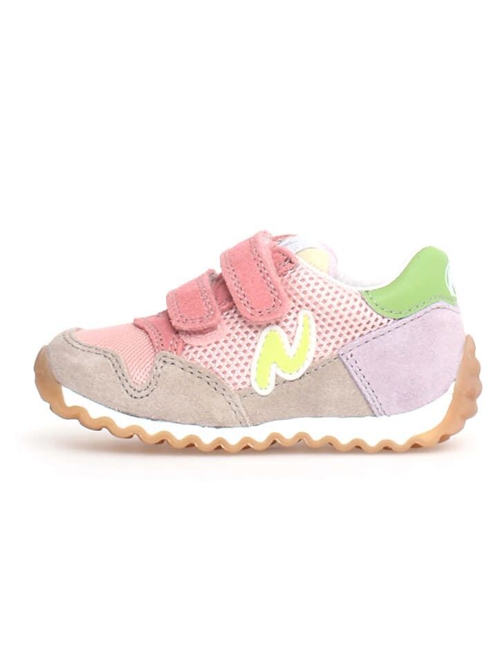 

Низкие кроссовки Naturino Leder Sammy 2, цвет rosa/bunt