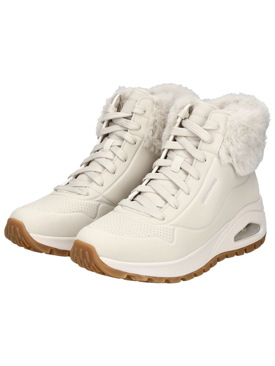 Ботильоны на шнуровке SKECHERS, White — фото 4