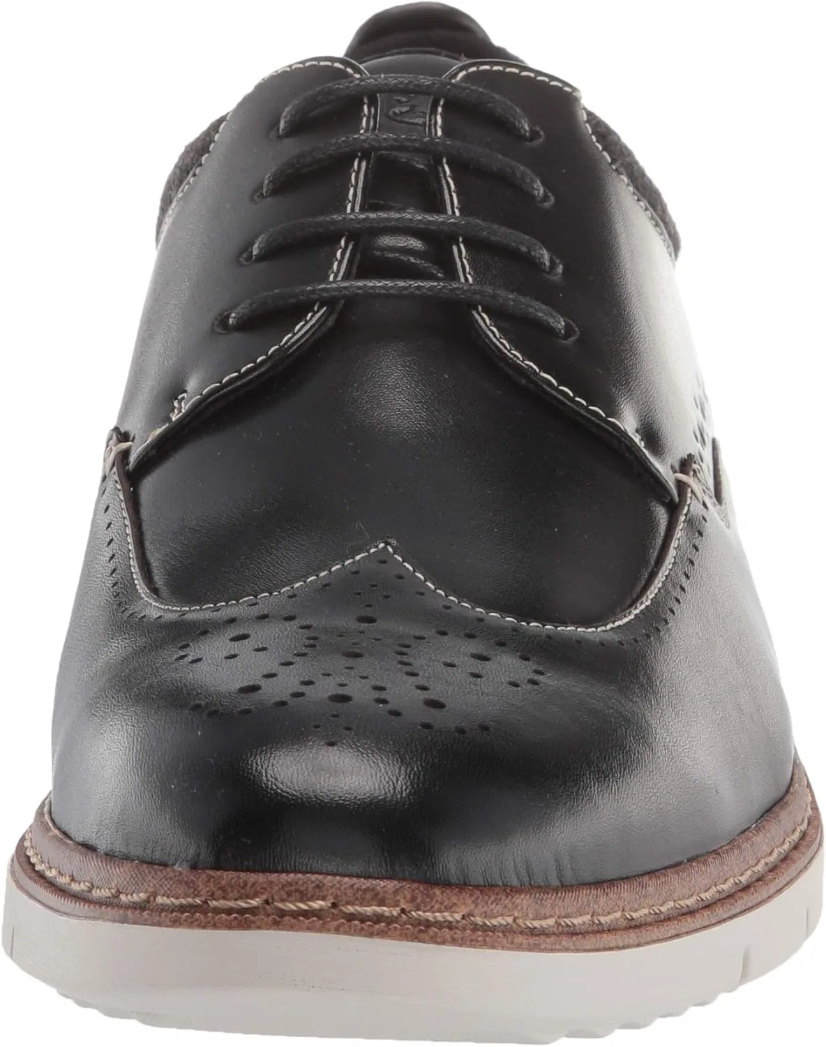 Мужские оксфордские туфли STACY ADAMS Synergy Wingtip, черный — фото 2