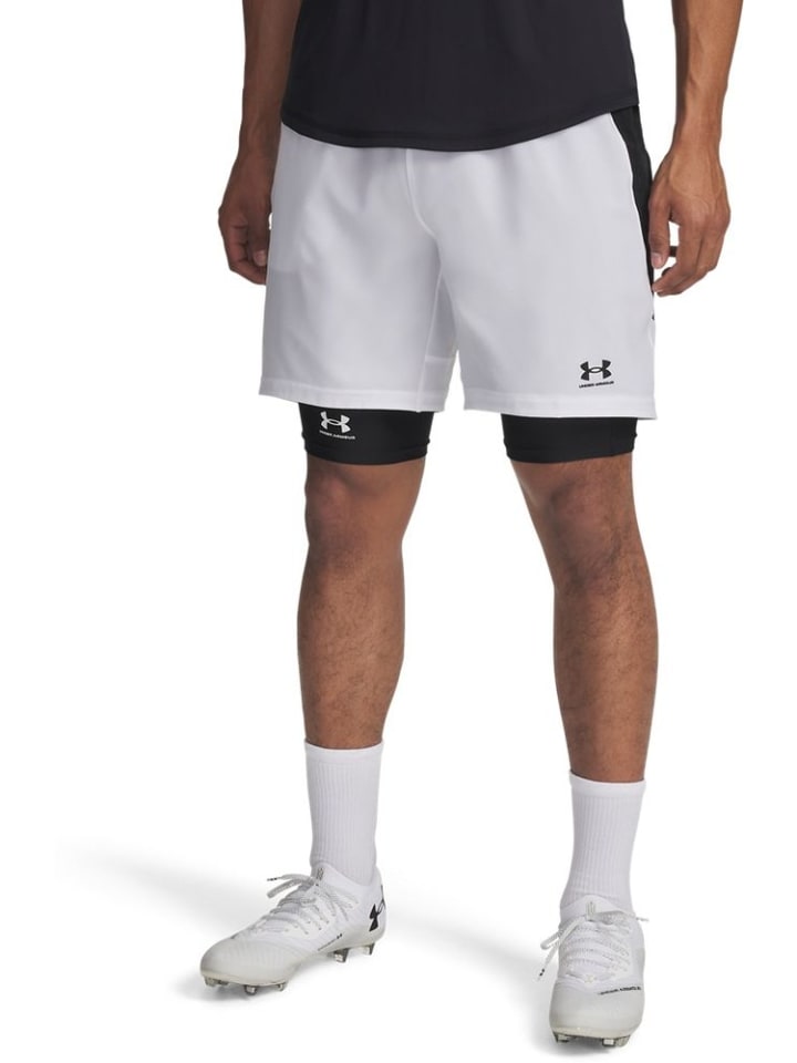 

Спортивные шорты "Challenger Pro Shorts" белого цвета Under Armour