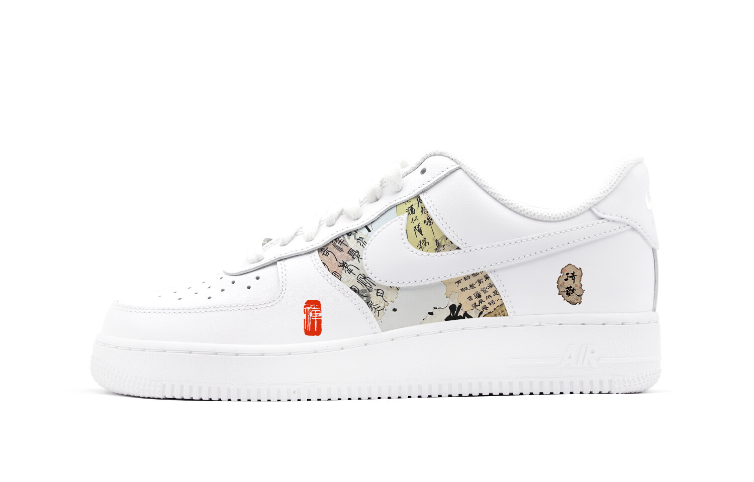 

Мужские кроссовки для скейтбординга Nike Air Force 1, White