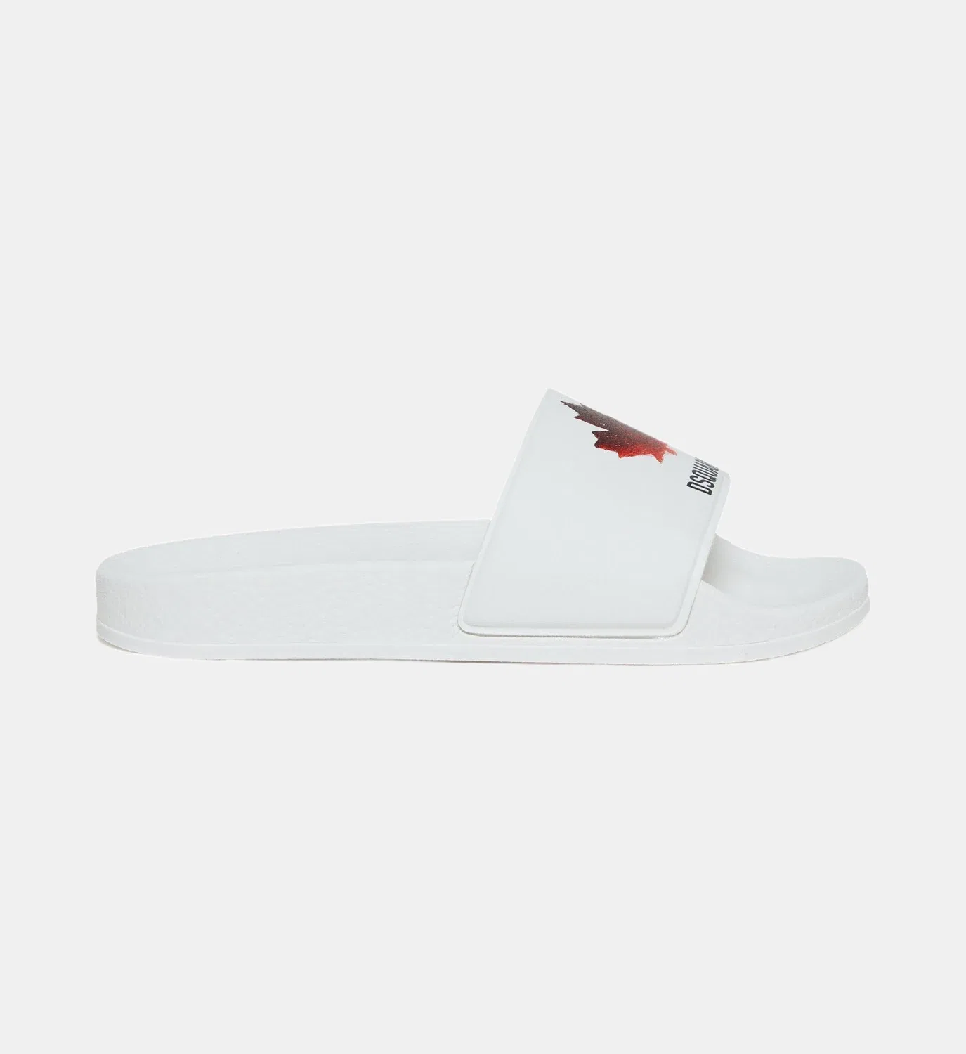 Шлепанцы-слайды с логотипом Dsquared2, белый
