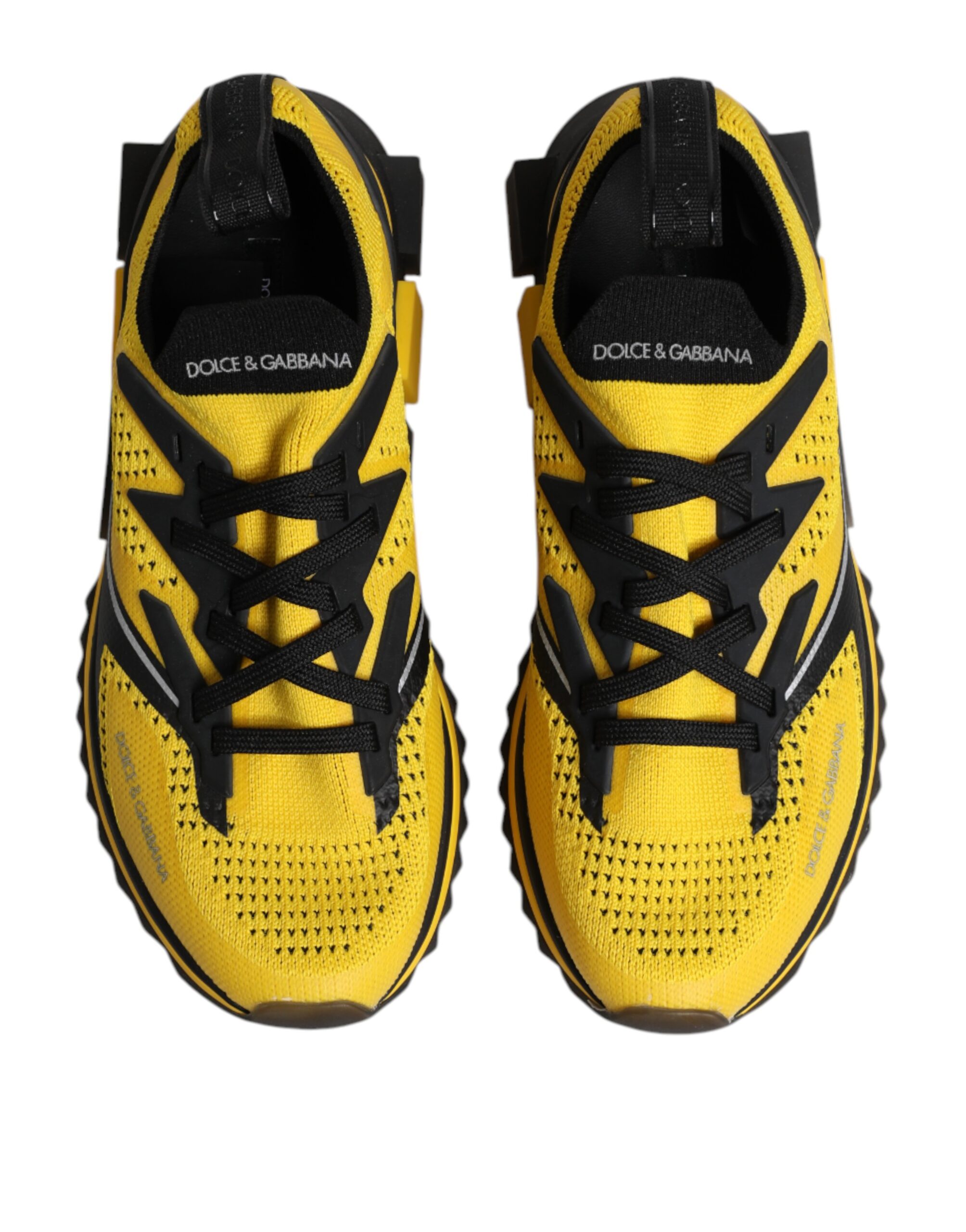 Желтые кроссовки SORRENTO Sport Stretch Dolce & Gabbana, Yellow — фото 3