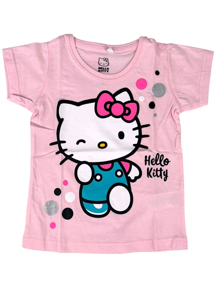 

Футболка Hello Kitty, розовый