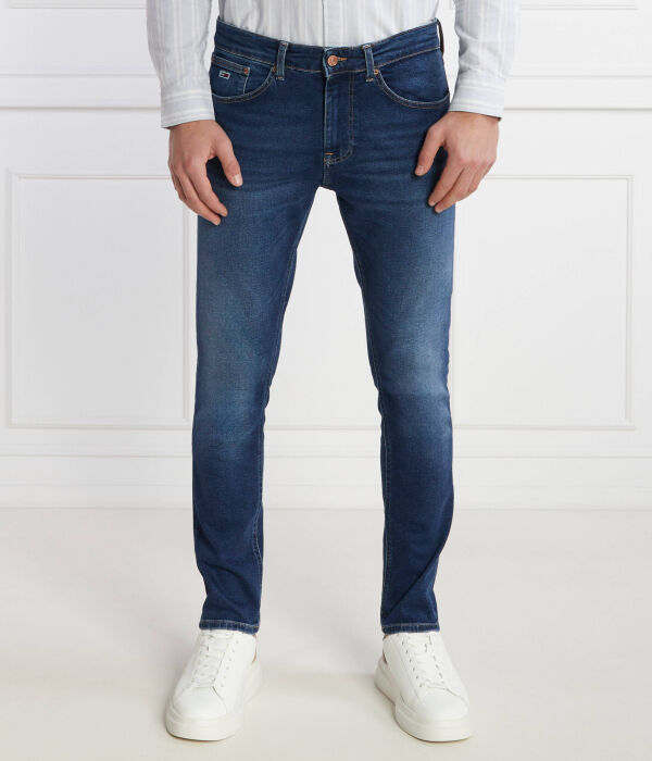 

Джинсы из хлопка Slim fit Tommy Jeans, синий