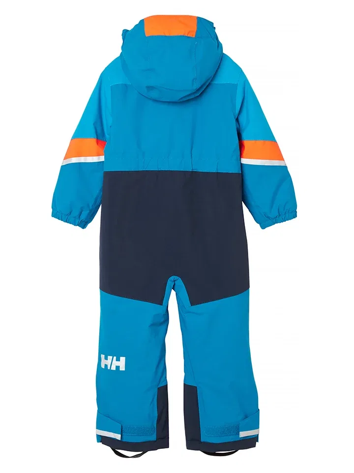 Снегоустойчивый комбинезон Helly Hansen, синий/темно-синий/оранжевый — фото 2