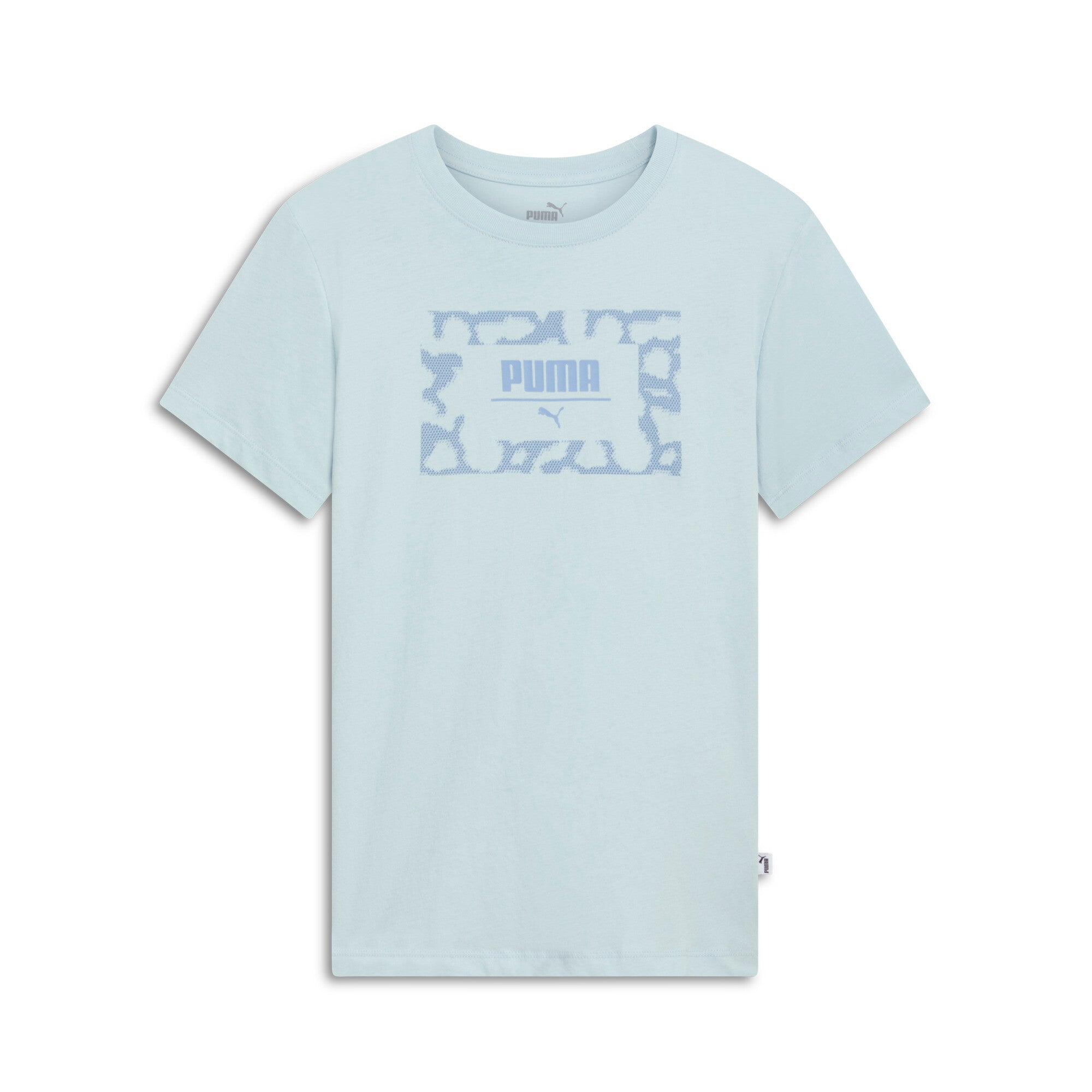 

Футболка PUMA женская Cheetah Box Logo, цвет frosted dew