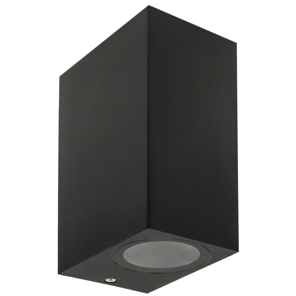 

BeMatik - Настенный светодиодный светильник квадратный IP54 2x35W GU10 220V 3200K Cablematic