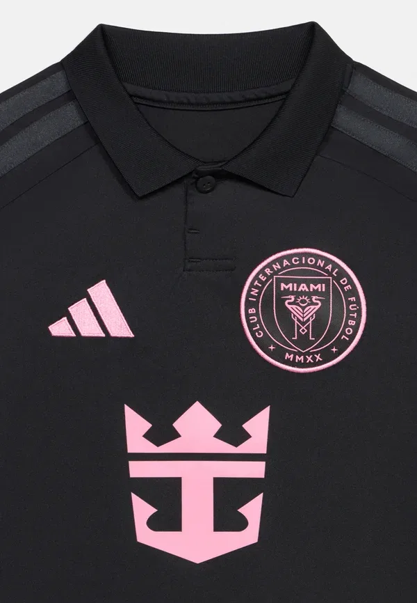 Футболка детская Adidas Performance Inter Miami Messi Away Kids Messi Club Wear, черный — фото 4
