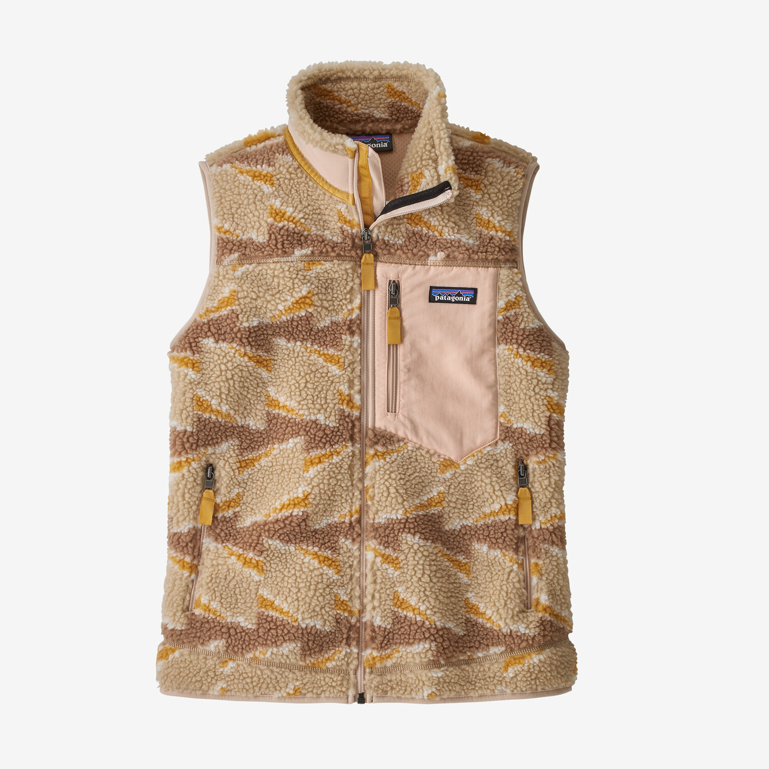 

Женский классический флисовый жилет Retro-X Patagonia, цвет Take Root: Natural