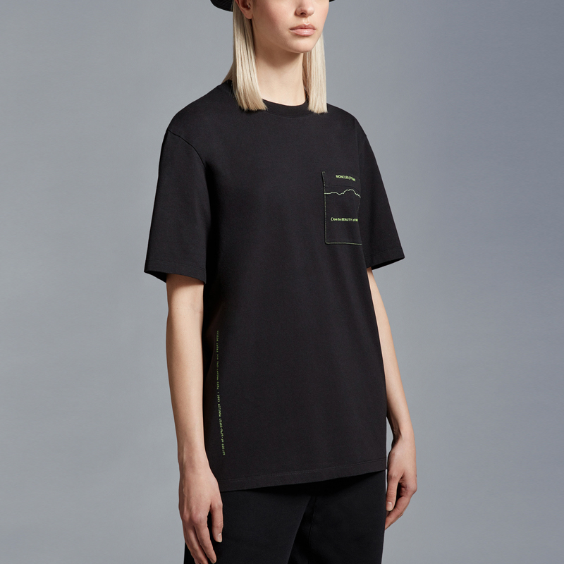 Футболка X FRGMT SS23 Unisex Black Moncler — фото 3