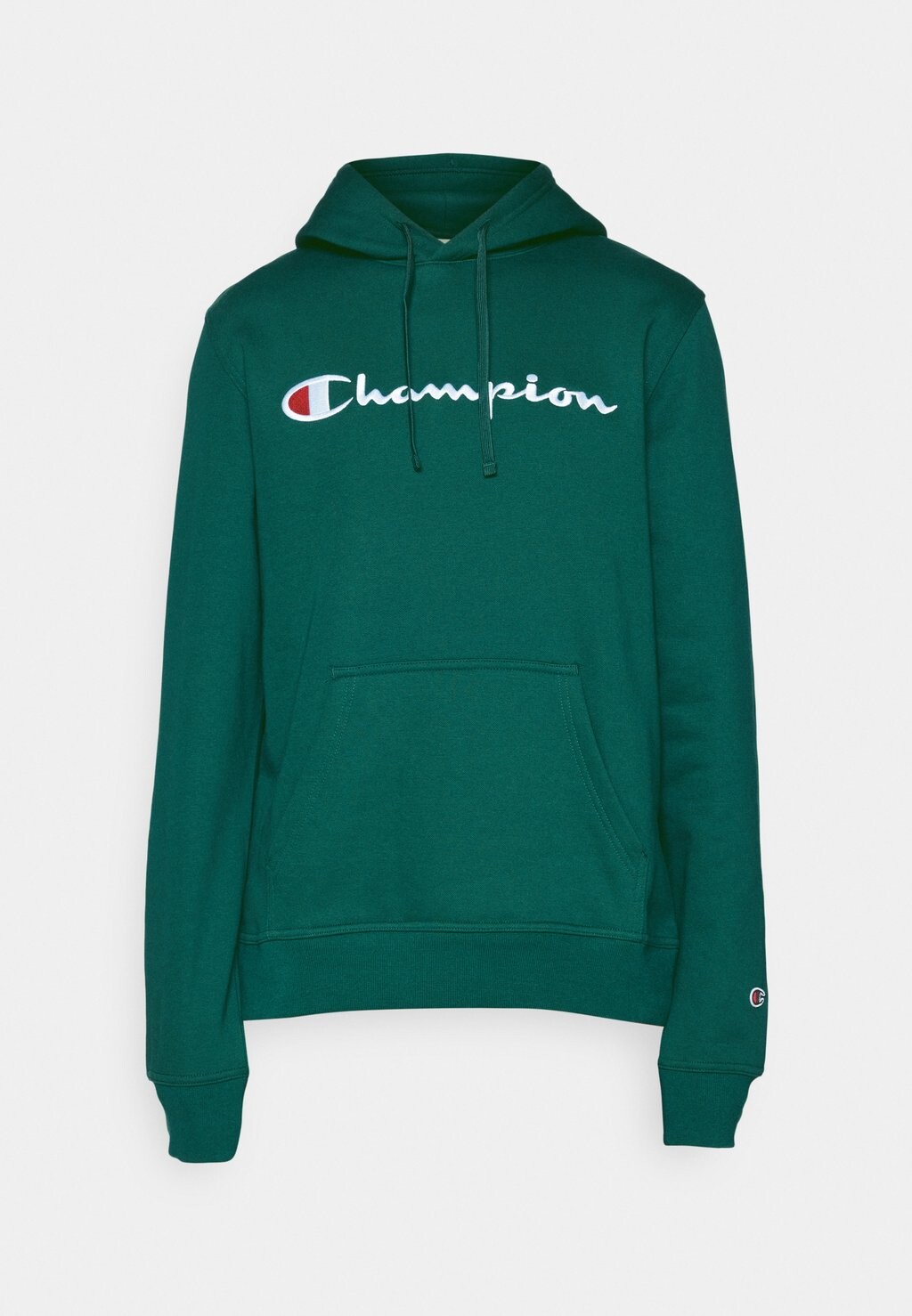 

Толстовка с капюшоном ICONS HOODIE CONTRAST LOGO LARGE Champion, темно-зеленый