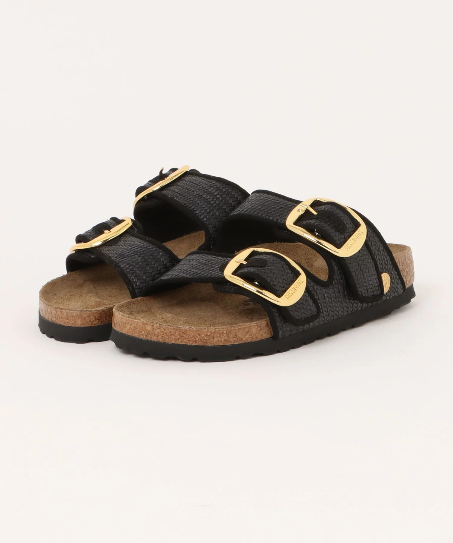 Сандалии BIRKENSTOCK Arizona Big Buckle TEX Raffia
