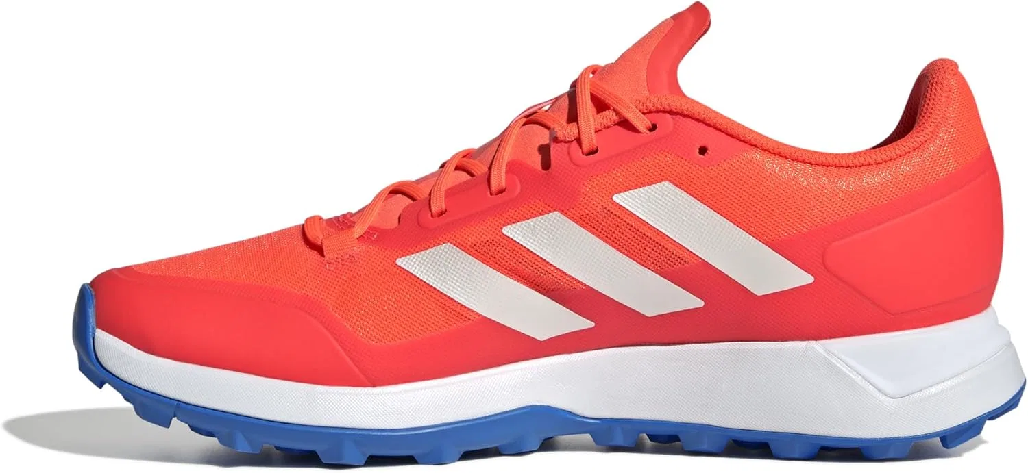Хоккейные кроссовки Adidas Zone DOX унисекс, Ftwr White Zero Met Bright Royal