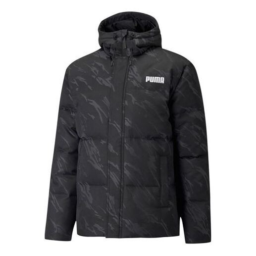 

Куртка down jacket 'black white' Puma, черный