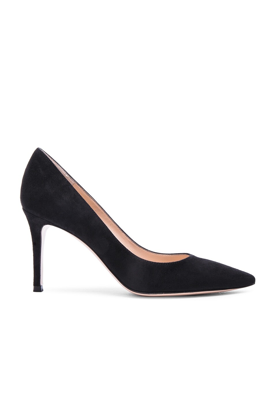 

Замшевые туфли Gianvito Rossi, черный