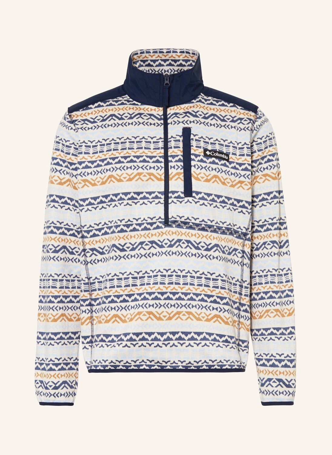 

Средний слой свитер погода ii Columbia, цвет DUNKELBLAU/COGNAC/CREME