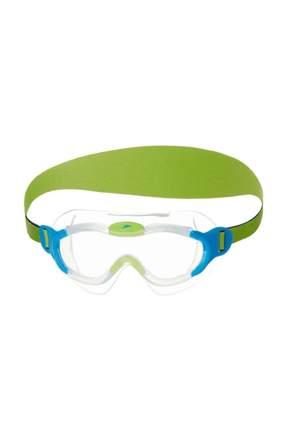 

Маска для плавания Sea Squad Junior - прозрачные линзы Speedo, синий