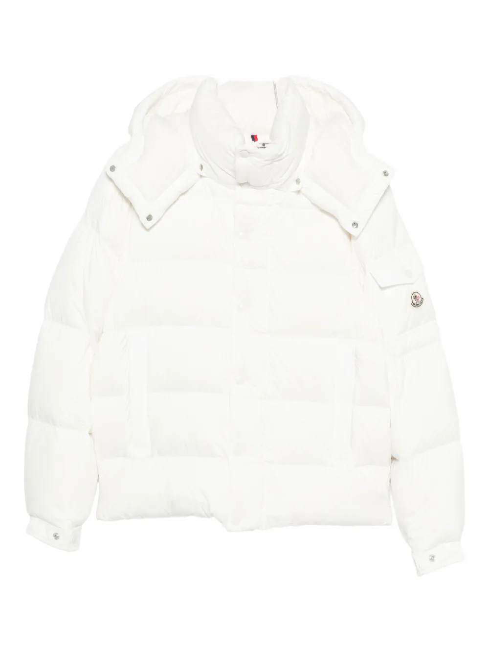

Пуховик Maya 70 с капюшоном Moncler, белый