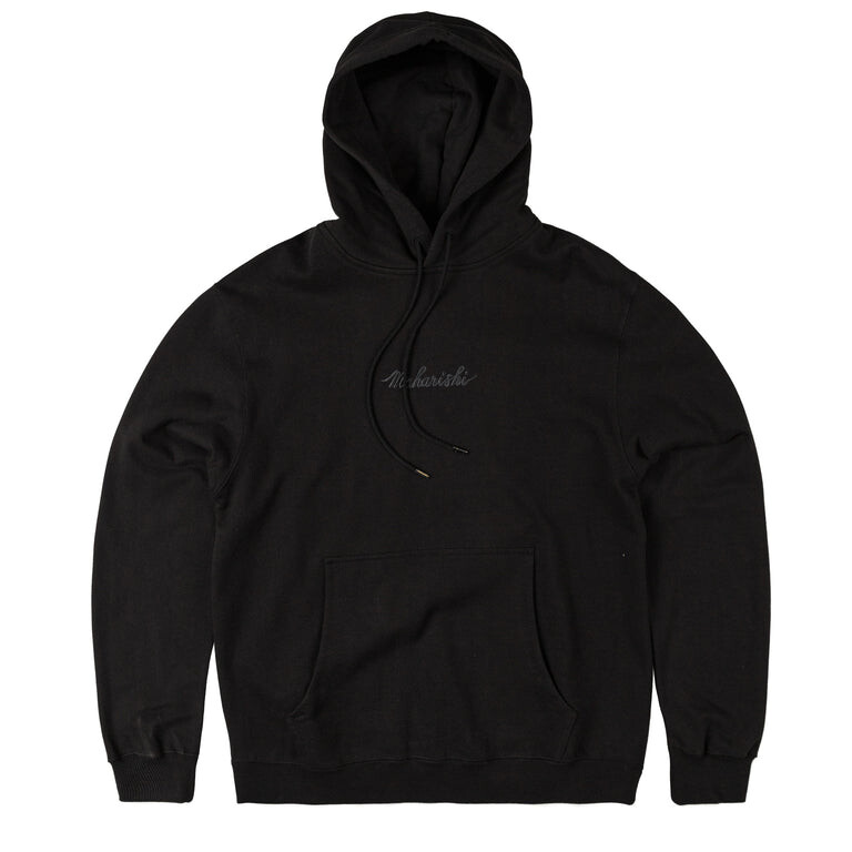 

Свитер organic hooded sweat Maharishi, черный