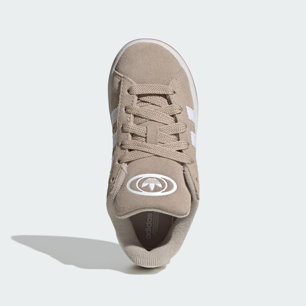 Кроссовки Adidas Campus 00s Elastic Laces Shoes Kids, цвет Wonder Beige/Cloud White/Gum — фото 2