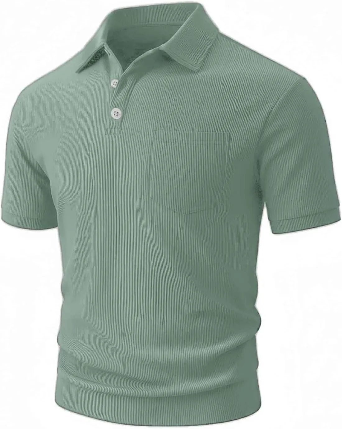 

Cambkatl футболка с воротником для мужчин, летняя, свободная