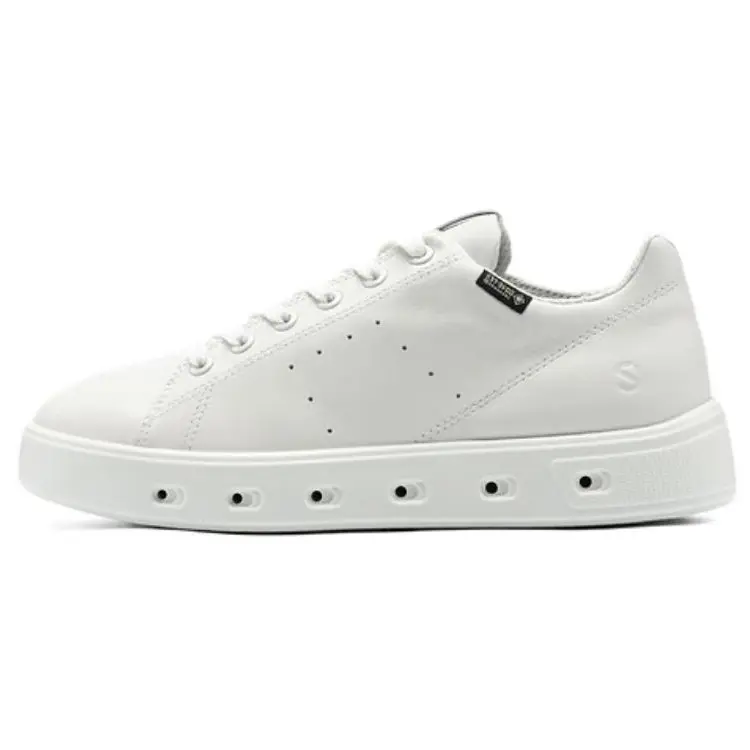 

Кроссовки ecco Skateboarding Shoes Women's Low-top White, белый