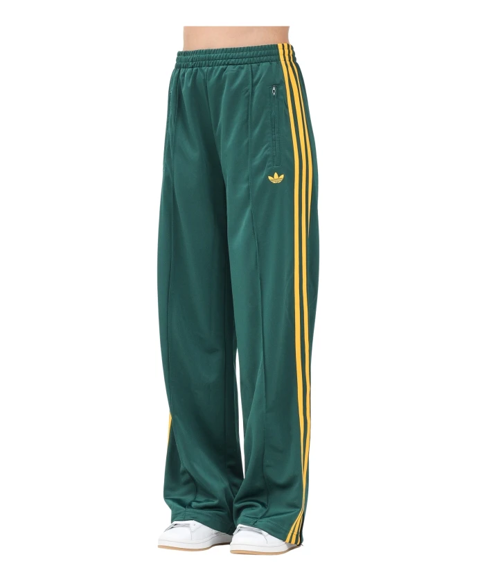 

Классические свободные зеленые спортивные брюки Firebird Adidas Originals, зеленый