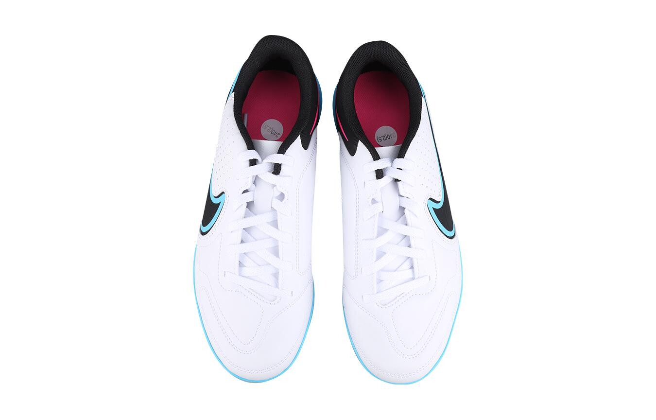 Детские футбольные бутсы Nike Tiempo Legend 9 Детские, Синий с белыми буквами — фото 4