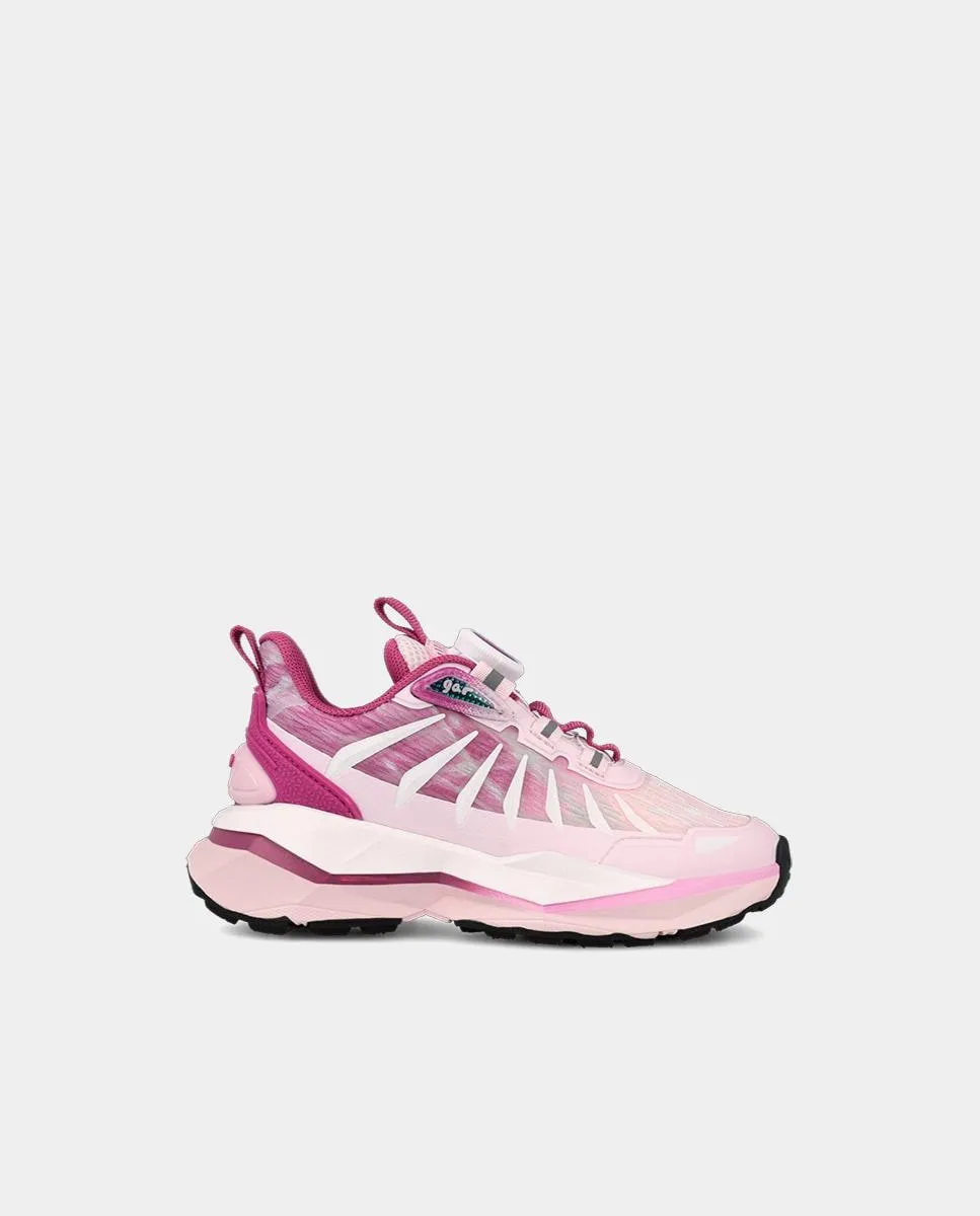 

Детские спортивные кроссовки с поворотной застежкой и защитой носка Garvalín, розовый