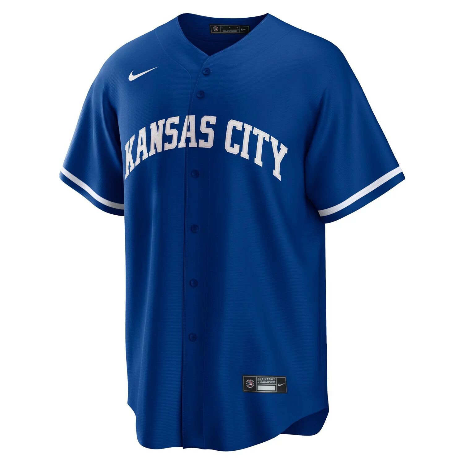 Мужская альтернативная копия джерси команды Royal Kansas City Royals Team Nike — фото 2