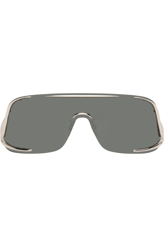 

Loewe Серебряная маска-щит, солнцезащитные очки