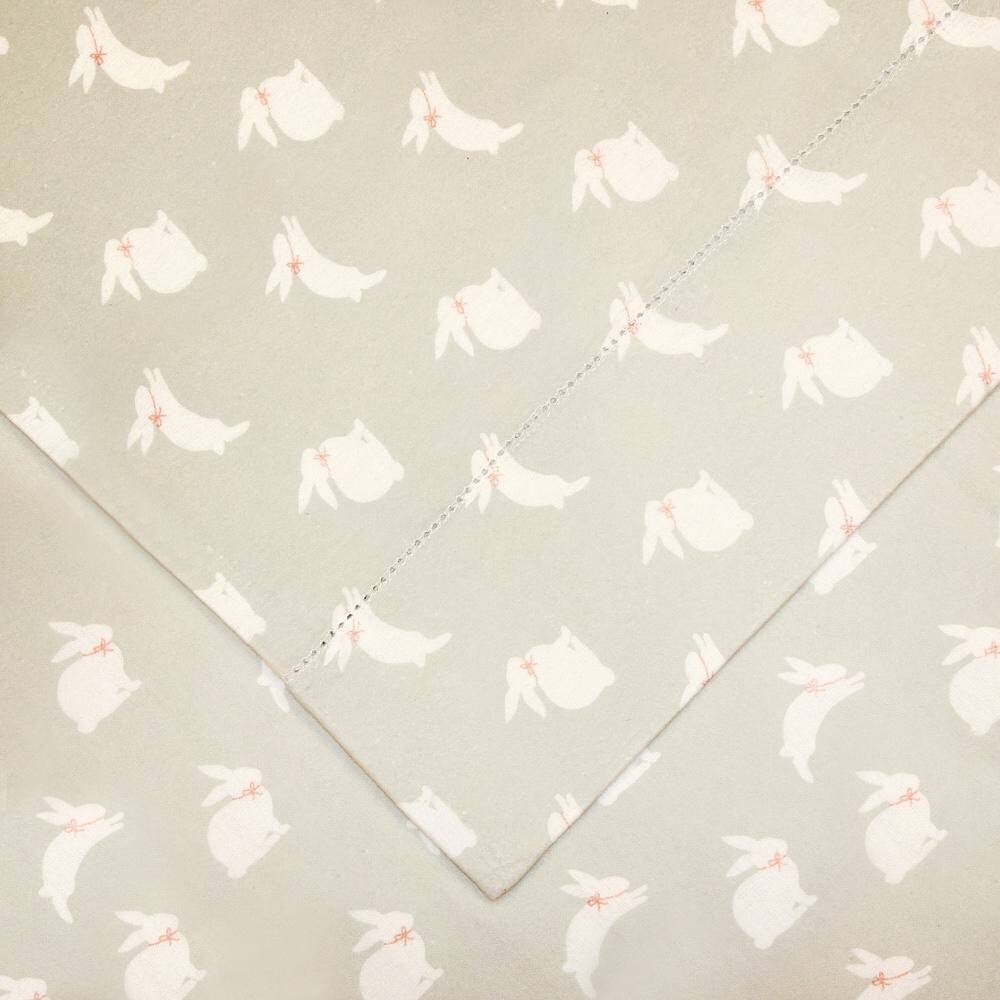

Роскошный набор фланелевых простыней Pointehaven, цвет Bunnies