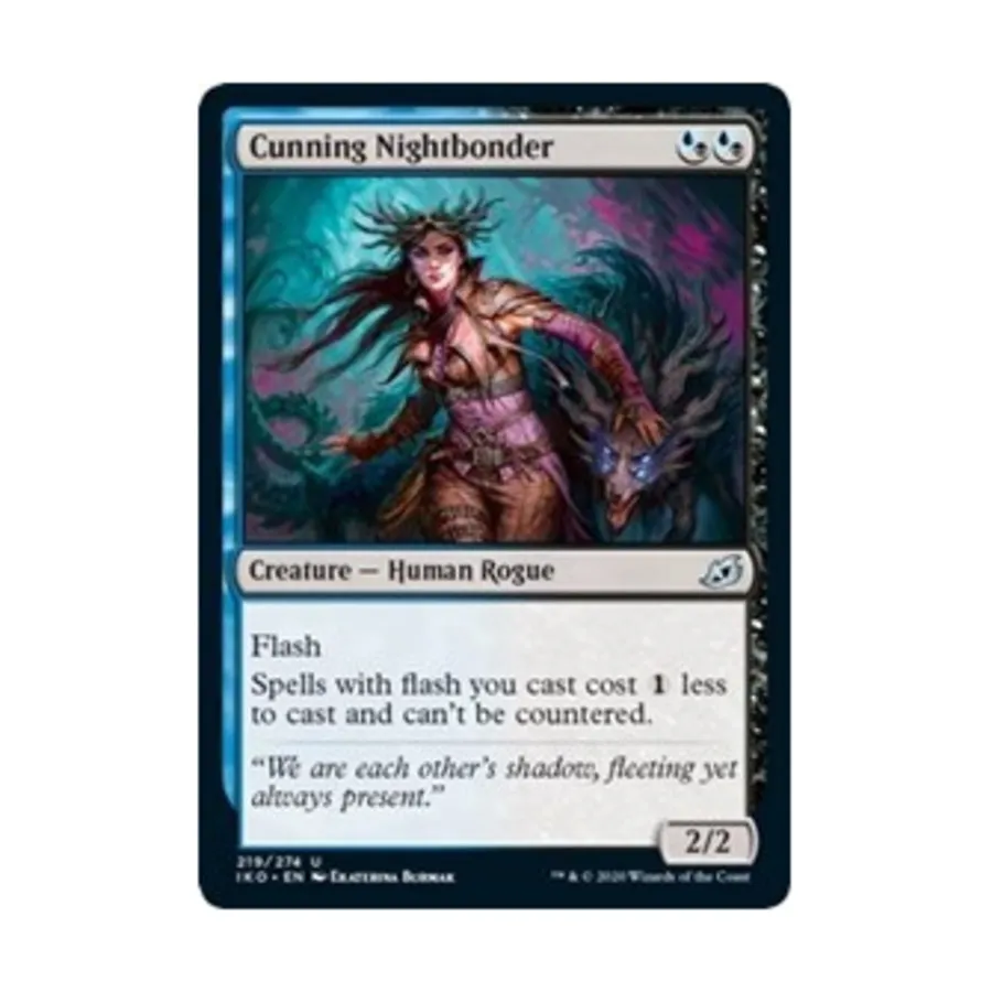 

CCG Коварный Ночной Бонд (U), MTG - Ikoria - Lair of Behemoths