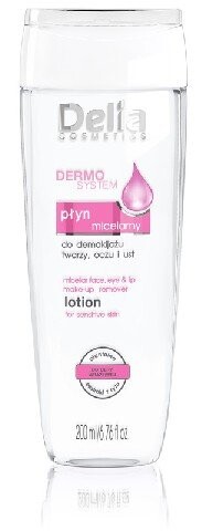 

Мицеллярная жидкость для снятия макияжа, 200 мл Delia Cosmetics, Dermo System