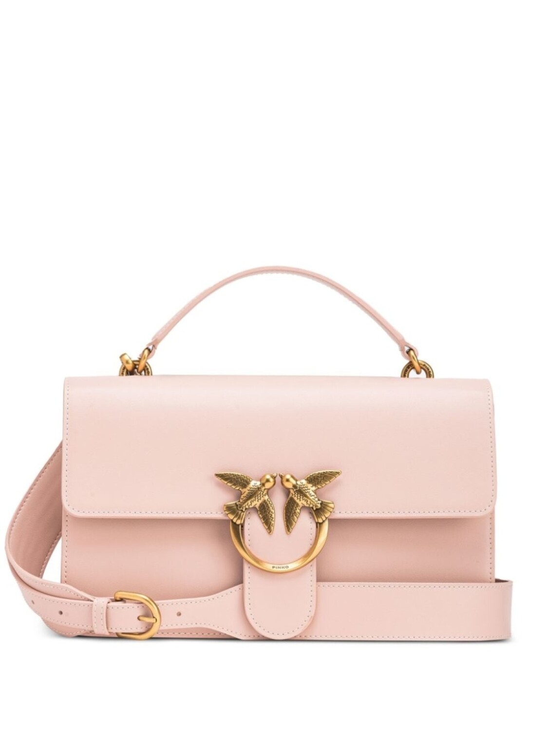 

PINKO сумка через плечо Love One Classic, розовый