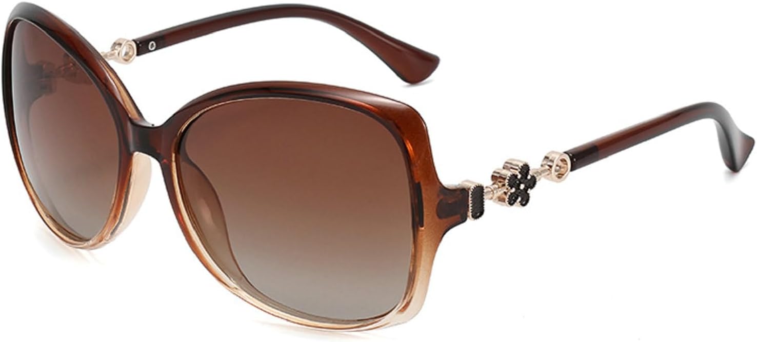 

Модные солнцезащитные очки большого размера для женщин и мужчин, ретро-дизайнерские женские солнцезащитные очки, трендовые модели, защита от ультрафиолета UV400 mincl, Brown