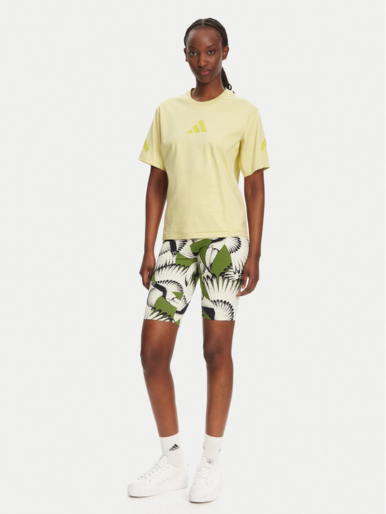 Футболка обычного кроя Z.N.E. JC5400 Adidas, желтый — фото 2